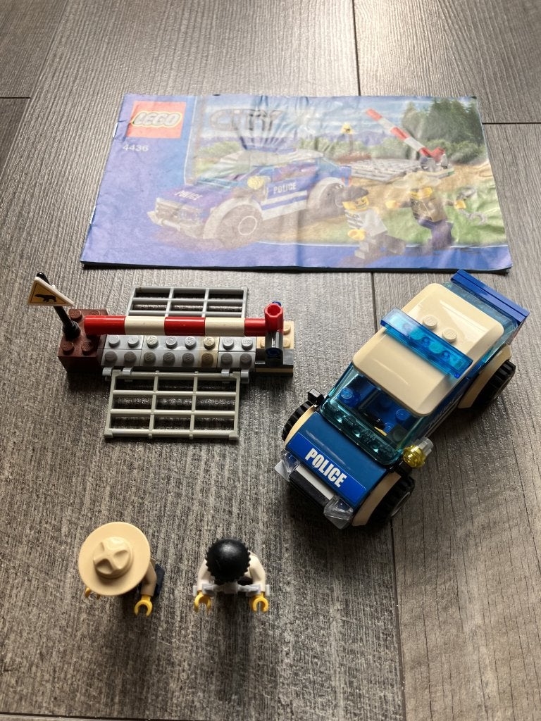 LEGO City Politiewagen - 4436, Lego, Ophalen of Verzenden, Complete set, Inclusief instructies