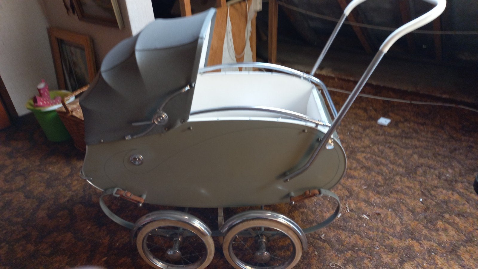 Ouderwetse kinderwagen, Kinderen en Baby's, Kinderwagens en Combinaties, Ophalen, Overige merken