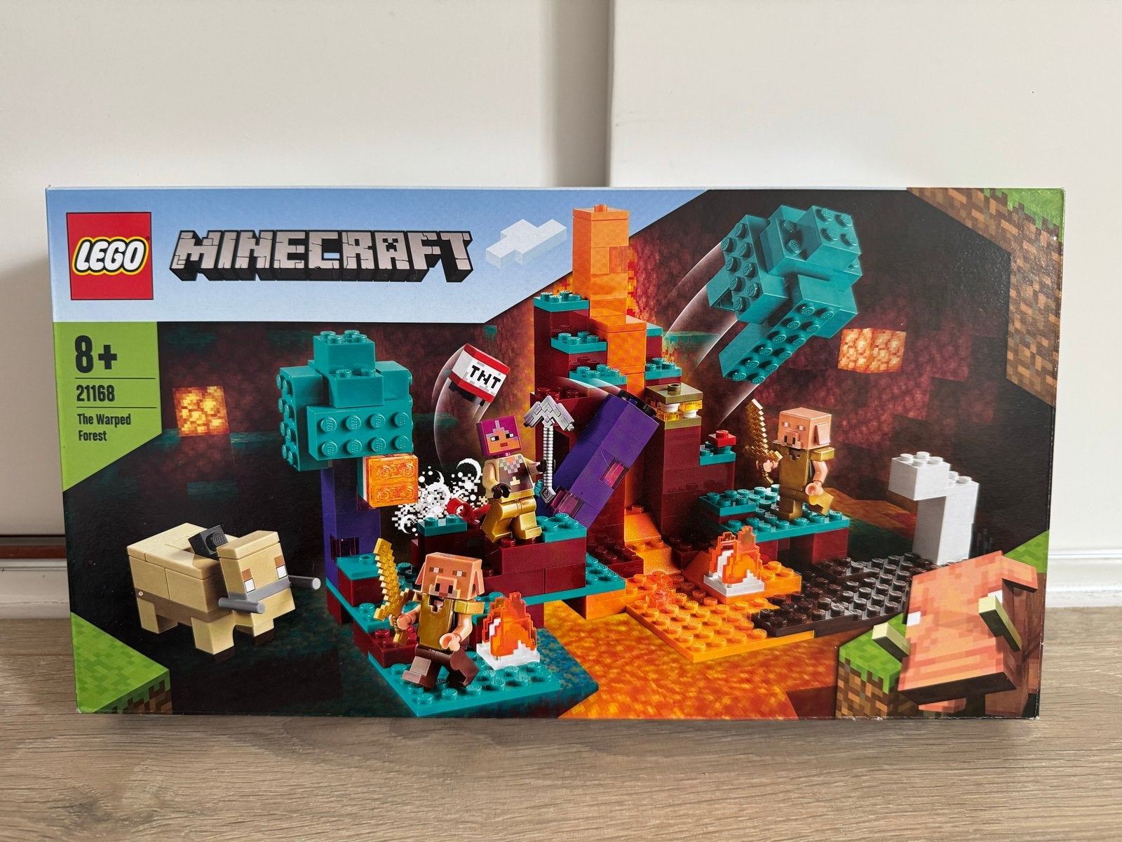 LEGO Minecraft 21168 Het Scheve Woud, Gebruikt, Minecraft, Lego, Ophalen of Verzenden