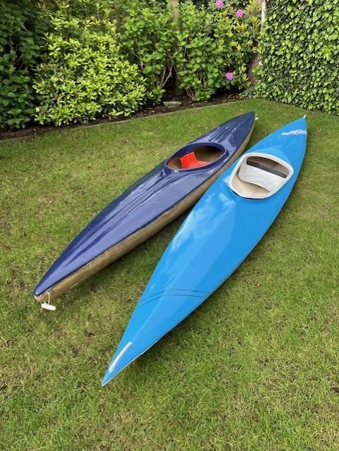 2 kano's, Watersport en Boten, Kano's, Ophalen, Gebruikt, Eén persoon, Overige typen