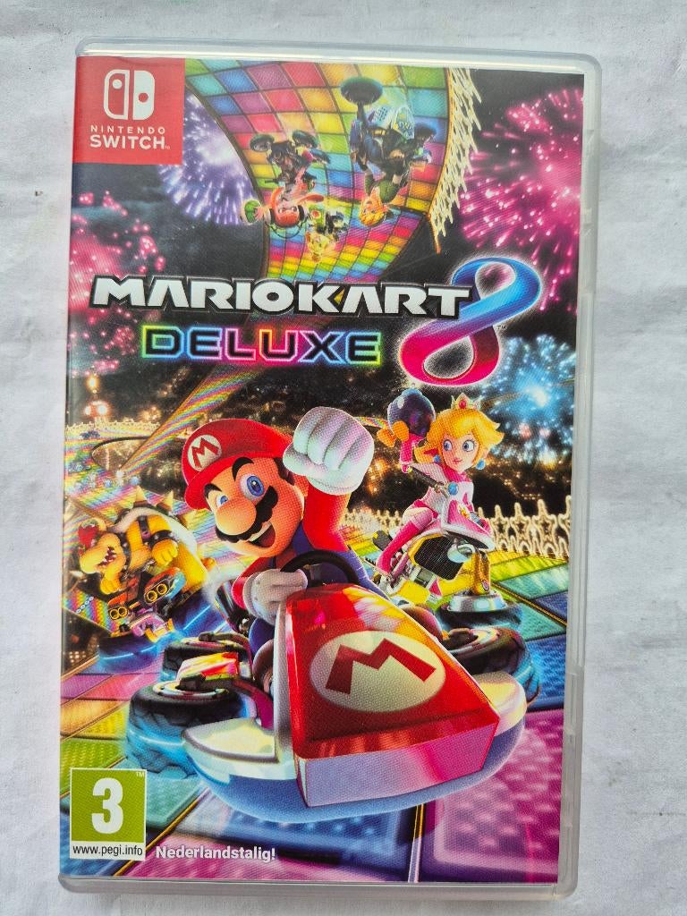 MARIO KART 8 deluxe, Spelcomputers en Games, Games | Nintendo Switch, Gebruikt, 1 speler, Racen en Vliegen, Ophalen of Verzenden