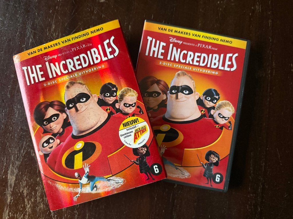 Disney Pixar The Incredibles ( 2 DVD Box ), Europees, Tekenfilm, Ophalen of Verzenden, Zo goed als nieuw