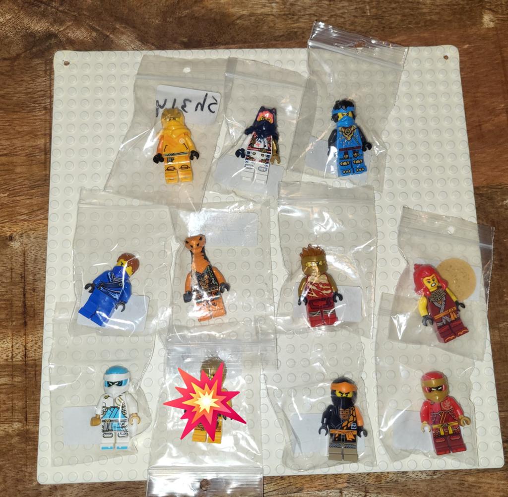 Lego Ninjago minigiguren, Kinderen en Baby's, Speelgoed | Duplo en Lego, Zo goed als nieuw, Lego, Minifiguur, Ninjago, Ophalen of Verzenden