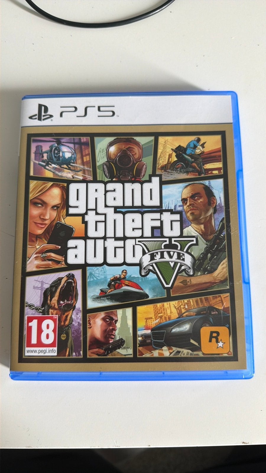 Gta 5 Playstation 5, Avontuur en Actie, Online, Vanaf 18 jaar, 1 speler
