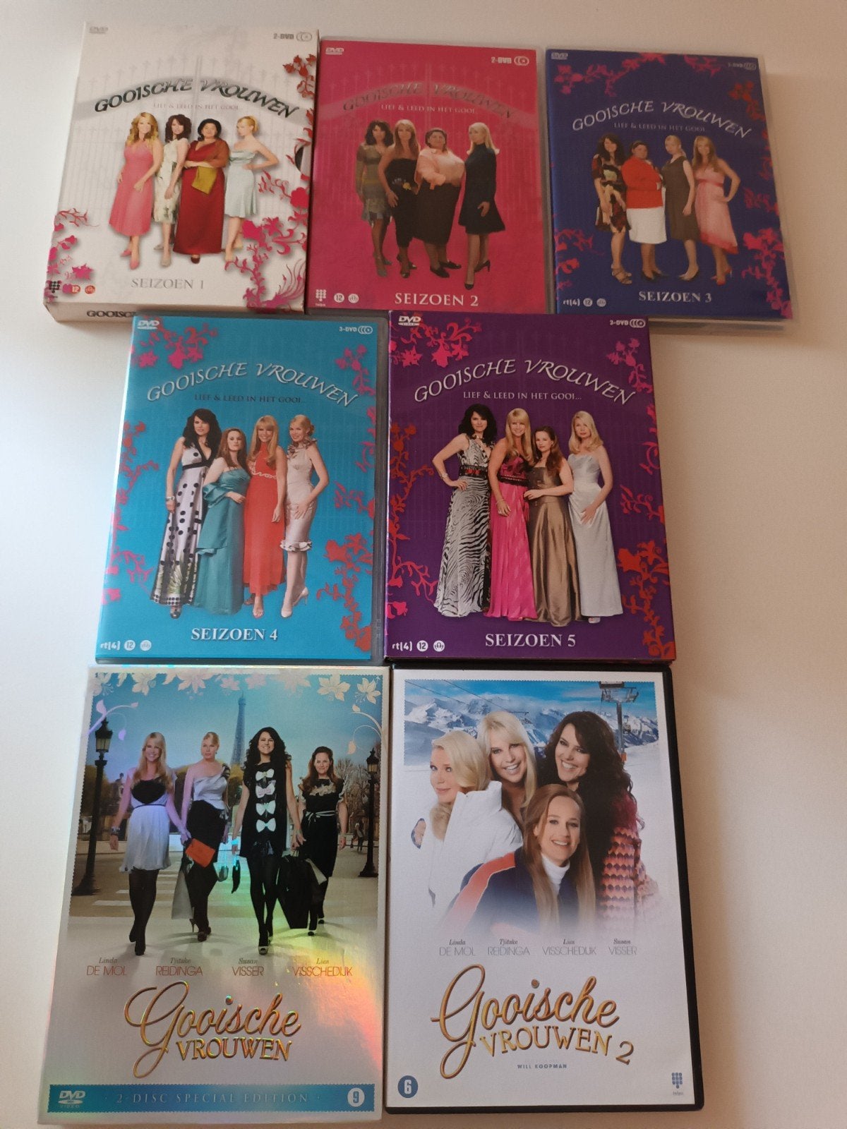 dvd pakket Gooische Vrouwen, Verzenden