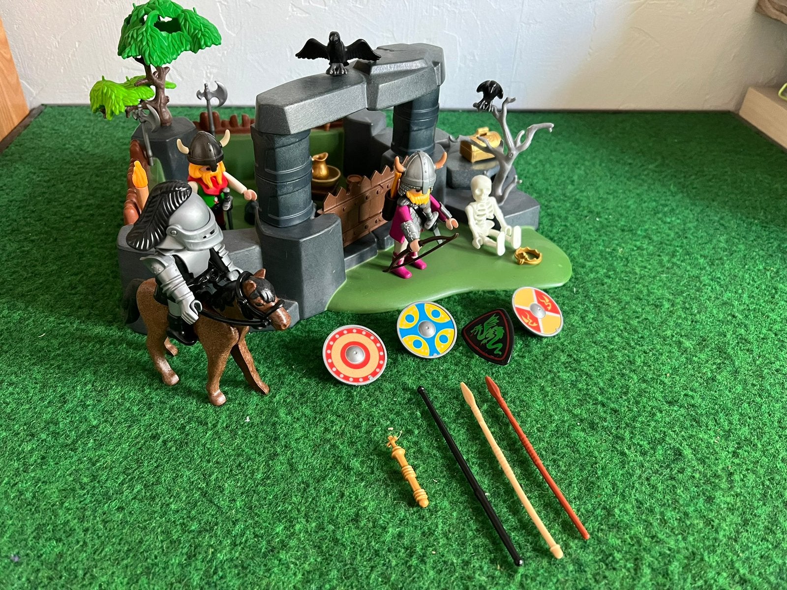 Playmobil 3137 Vikingen schuilplaats, Ophalen of Verzenden, Zo goed als nieuw