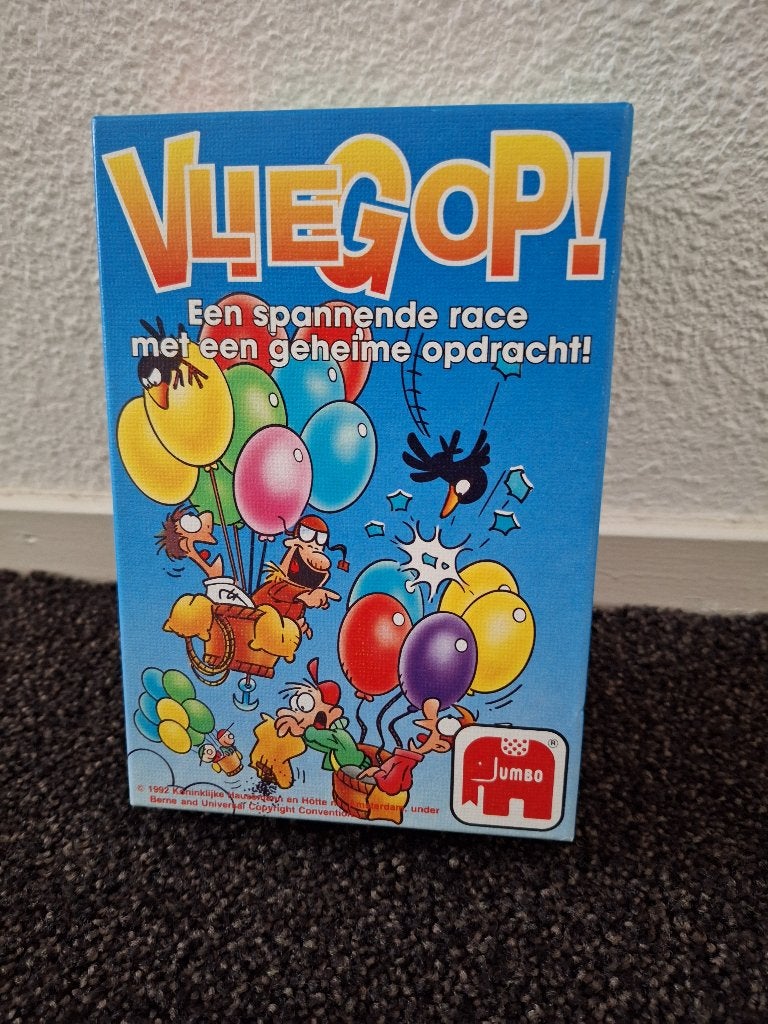 Vlieg op, Drie of vier spelers, Ophalen, Gebruikt, Jumbo spellen