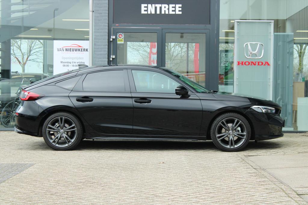 Honda Civic 2.0 HYBRID 184PK Automaat Sport Black Emblem Pac, Auto's, Honda, Automaat, 12 maanden, Gebruikt, 4 cilinders