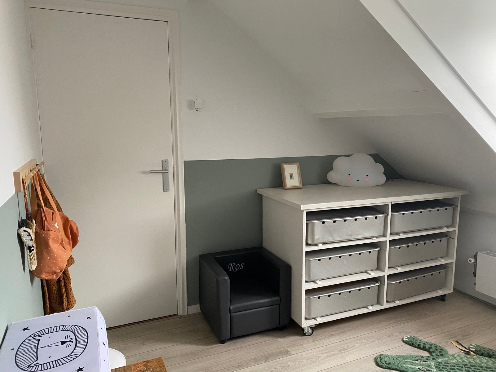 Stoere commode met metalen legerkisten als laden, Ophalen, 50 tot 70 cm, 100 cm of meer, Zo goed als nieuw