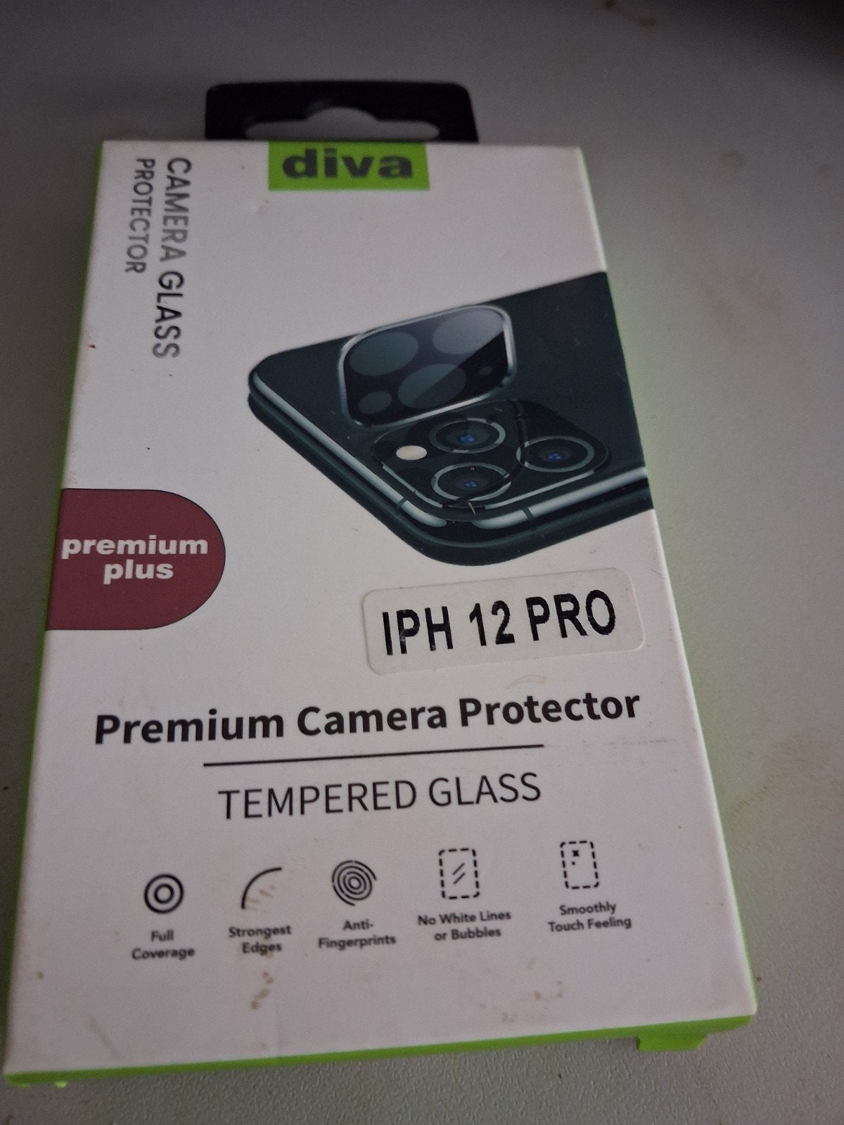 Diva Premium Camera Protector voor iPhone 12 Pro, Camerabeschermer, Overige merken, Nieuw, Ophalen of Verzenden