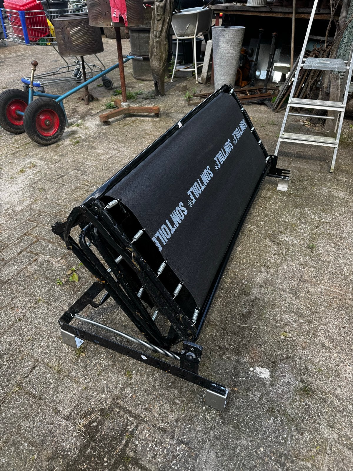 Som'toile opklapbaar camper caravan bed 180x120, Ophalen, Gebruikt, X, X