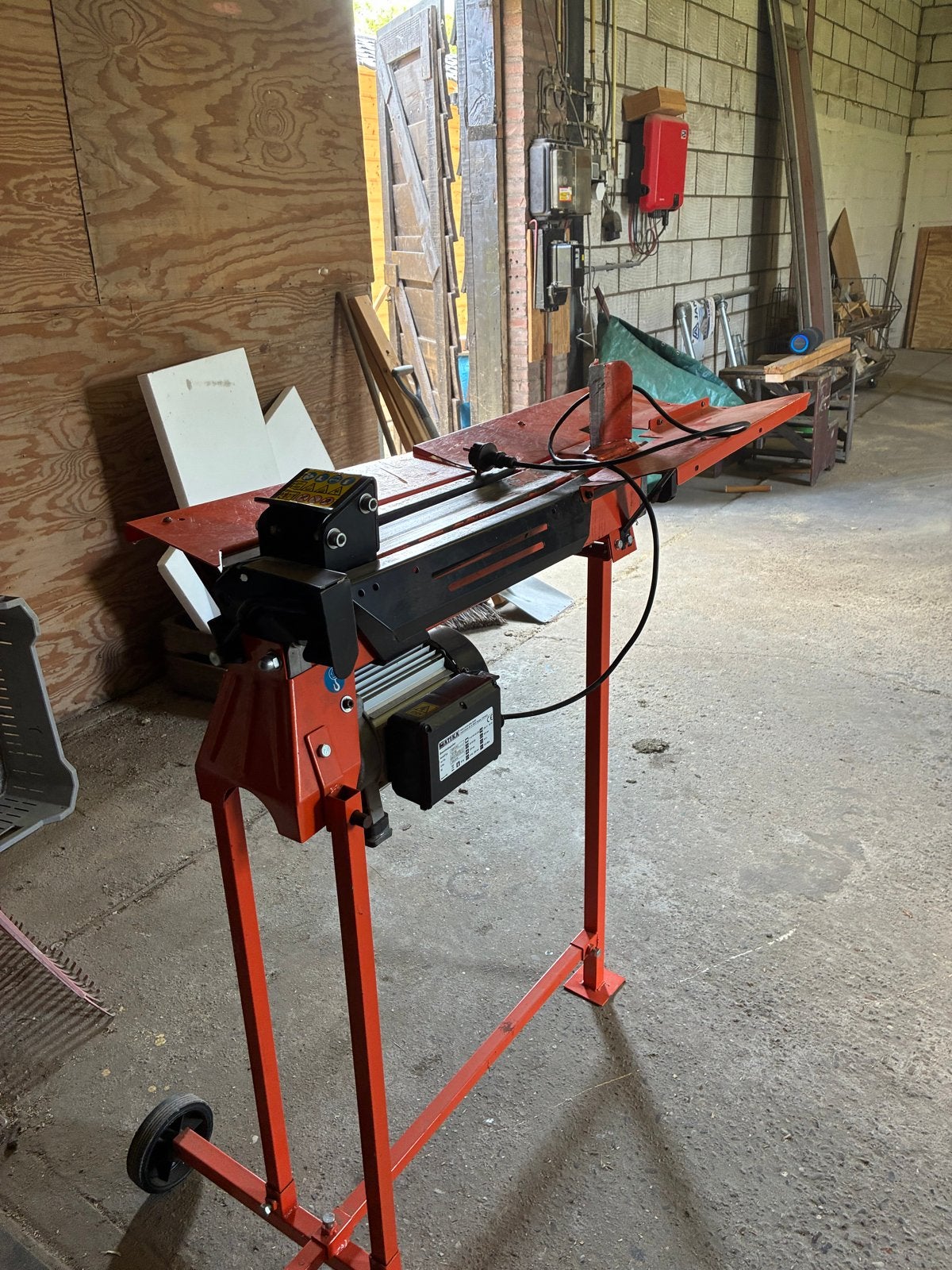 Elektrische Houtklover - Atika Brennholzspalter ASP 5 N-2, Ophalen, Gebruikt, Elektrisch, Liggend