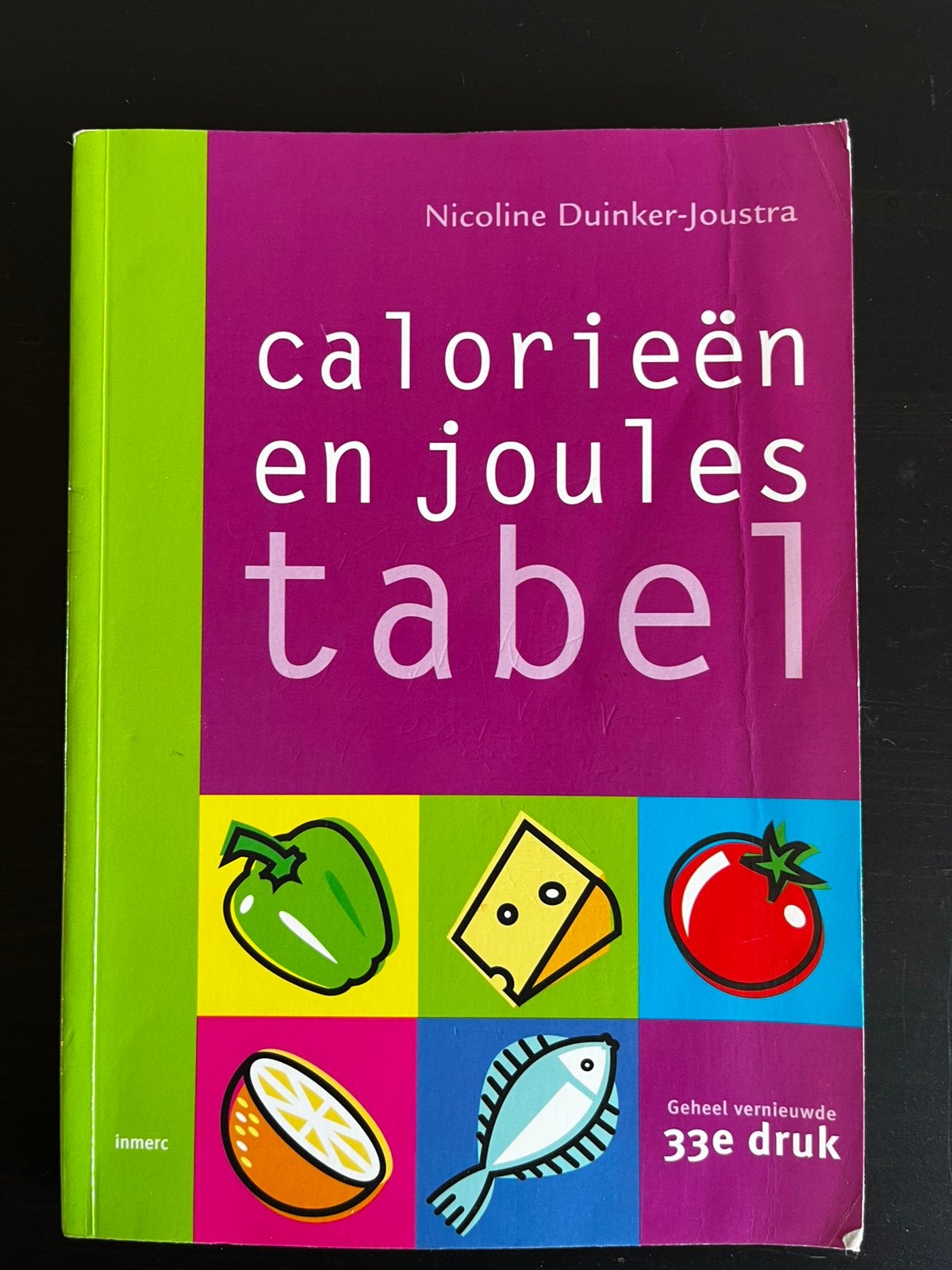 Calorieentabel Joulestabel voeding dieet gezondheid afvallen, Ophalen of Verzenden, Zo goed als nieuw, N. Duinker-Joustra