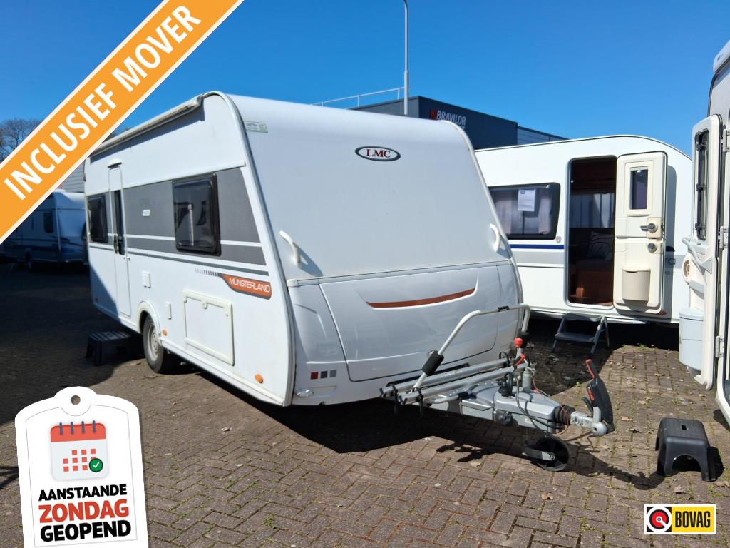 LMC Style 460 D met mover en luifel ((zondag open)), Caravans en Kamperen, Caravans, Rondzit, Bedrijf, Overige typen, 5 tot 6 meter