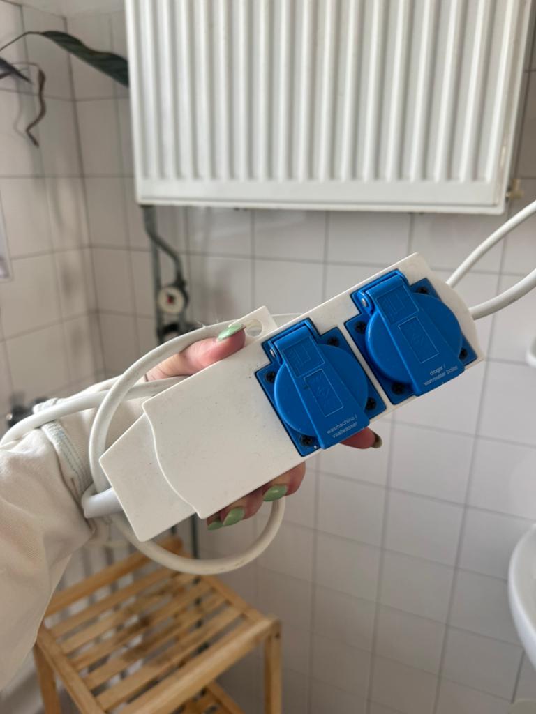 Was- en droger stopcontact - Zo goed als nieuw, Ophalen, Zo goed als nieuw, Stopcontact