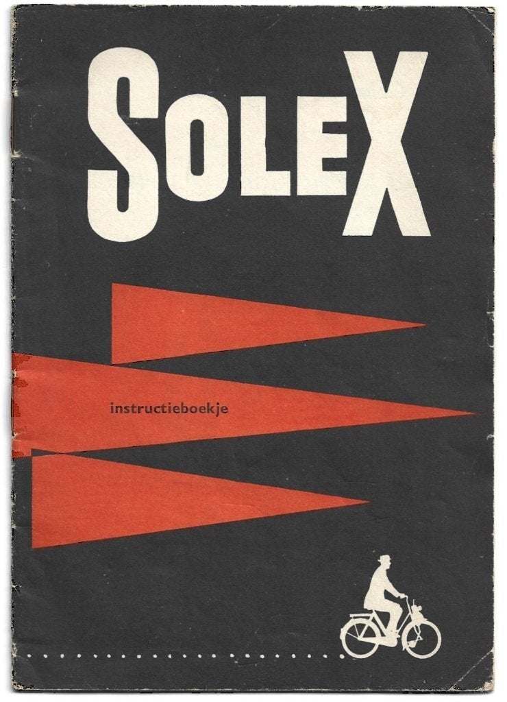Solex instruktieboek handleiding bromfiets, Verzenden, Zo goed als nieuw