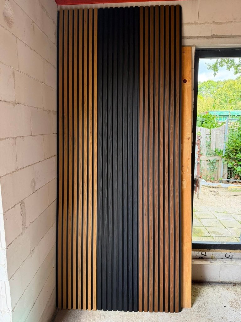 Composiet gevelbekleding – Teak, Zwart, Eiken GOEDKOOPSTE!, Ophalen of Verzenden, Nieuw, Overige materialen, 20 tot 50 mm