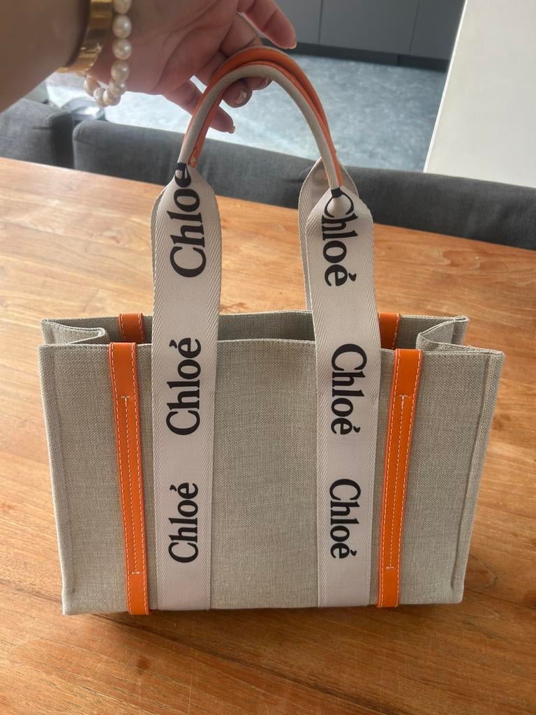Super leuke zomerse tas Chloe, Ophalen of Verzenden, Zo goed als nieuw, Schoudertasje