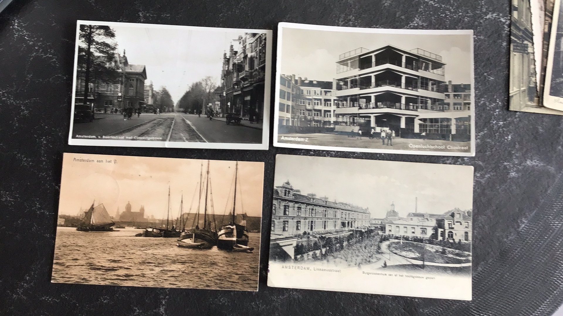 Amsterdam-13 oude ansichtkaarten, Verzamelen, Ansichtkaarten | Nederland, Ophalen of Verzenden, Voor 1920, Noord-Holland