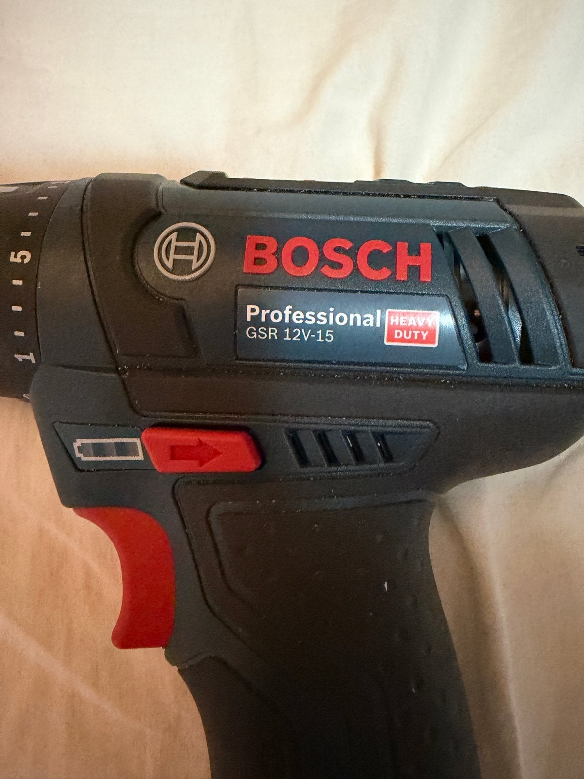 Bosch Professional GSR 12V-15 Boor-/Schroefmachine, Ophalen of Verzenden, Zo goed als nieuw, Boor- en Schroefmachine