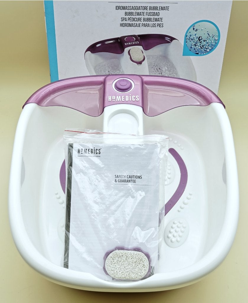Homedics BubbleMate Voetenbad - Nieuw in doos, Sport en Fitness, Massageproducten, ., Ophalen of Verzenden, Zo goed als nieuw