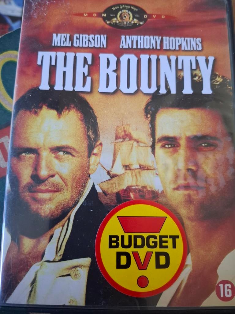 DVD The Bounty met Mel Gibson en Anthony Hopkins, Ophalen of Verzenden