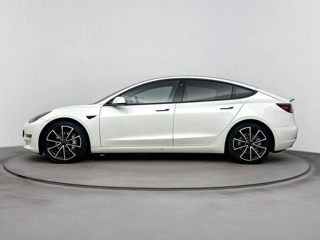 Tesla Model 3 Long Range AWD 75 kWh 352PK | BTW Auto | Trekh, Auto's, Tesla, Stof, Gebruikt, Wit, Origineel Nederlands