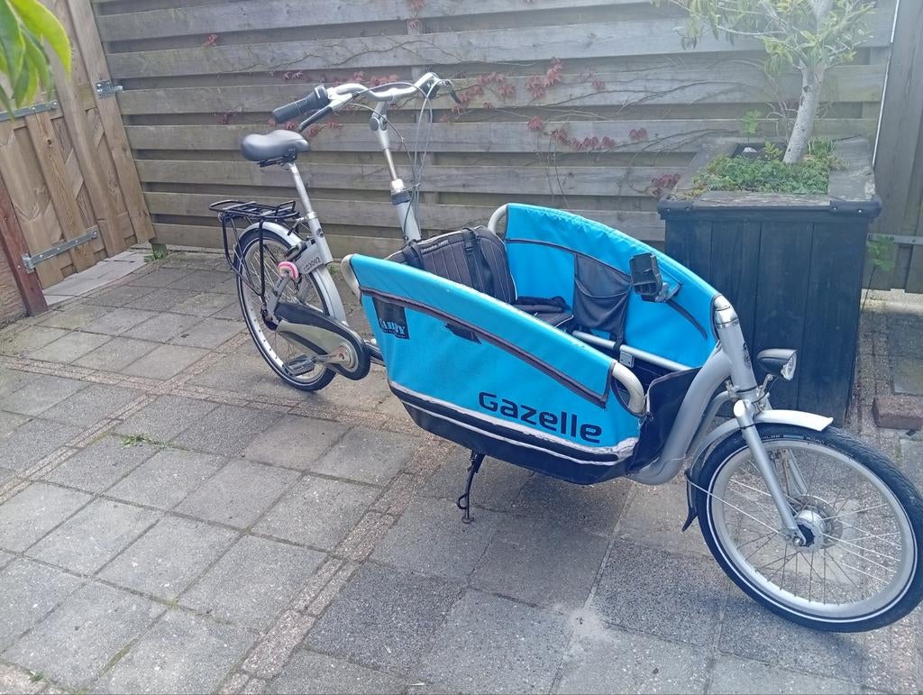 Goed werkende gazelle bakfiets, Fietsen en Brommers, Fietsen | Bakfietsen, Ophalen, Gebruikt, 1 kind, Gazelle