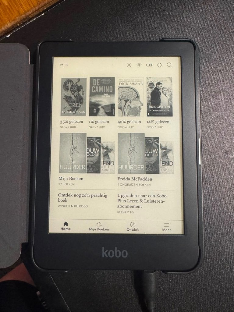 Kobo Clara HD 6 e-reader, Computers en Software, E-readers, Zo goed als nieuw, 6 inch of minder, 8 GB, Verzenden