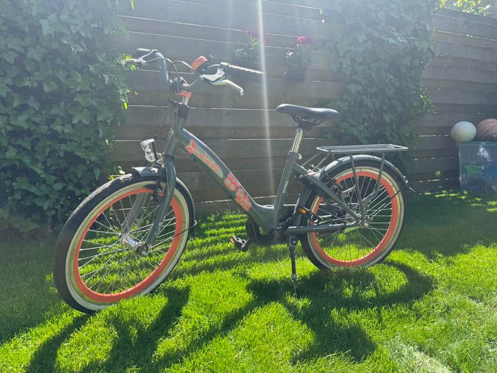 Alpina meisjes fiets, Ophalen, Terugtraprem, Gebruikt, Handrem
