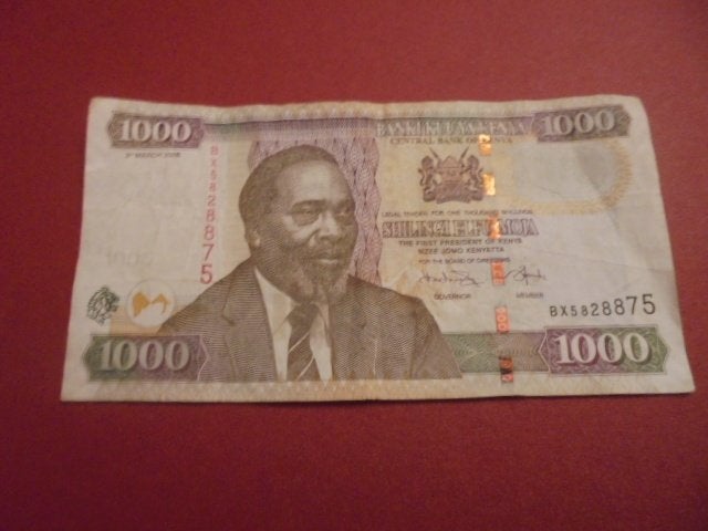 bankbiljetten Kenya, Postzegels en Munten, Ophalen of Verzenden, Overige landen