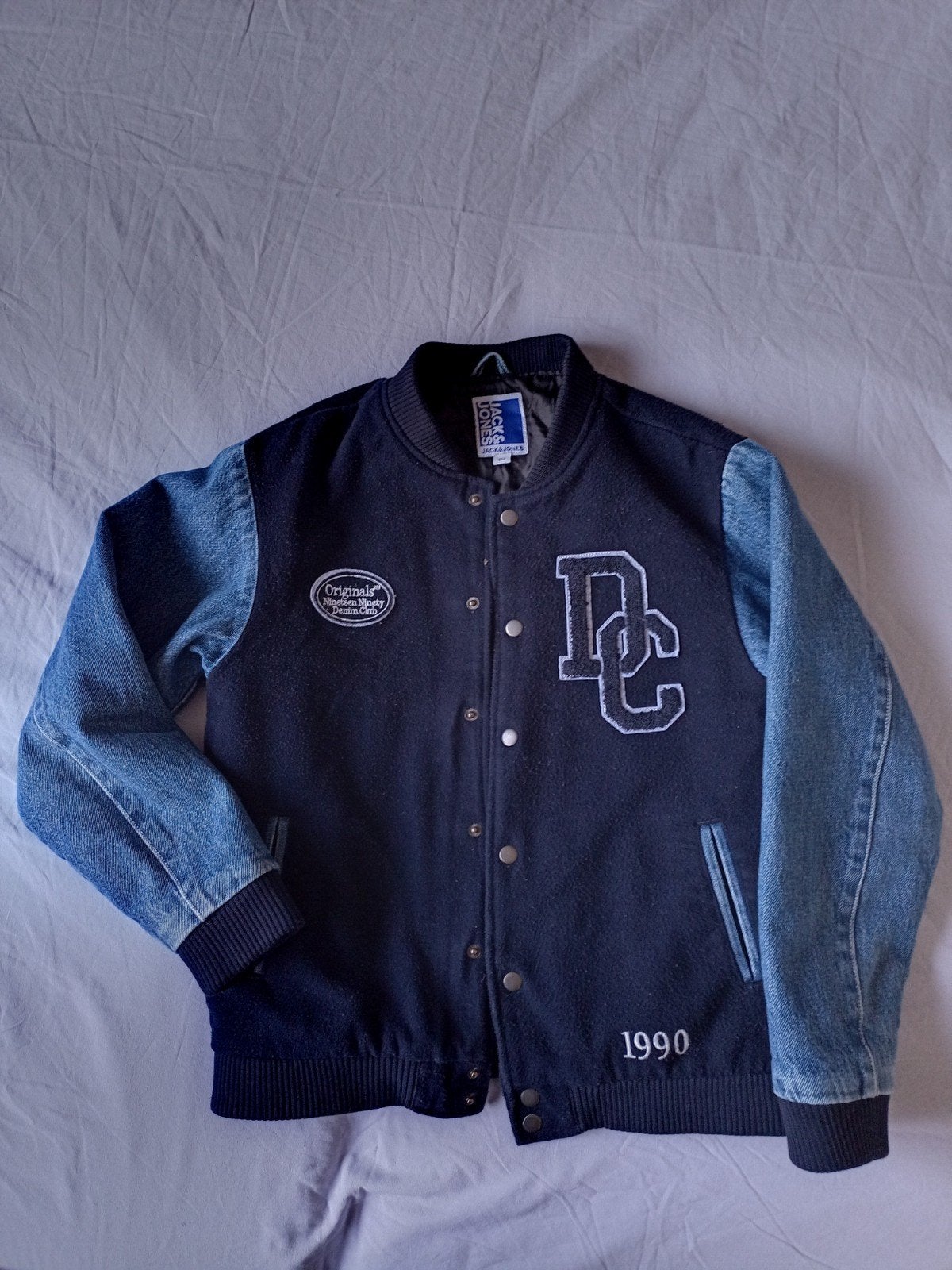 Jack&Jones tussenjas winterjas Baseball jack maat 152, Kinderen en Baby's, Kinderkleding | Maat 152, Gebruikt, Ophalen of Verzenden