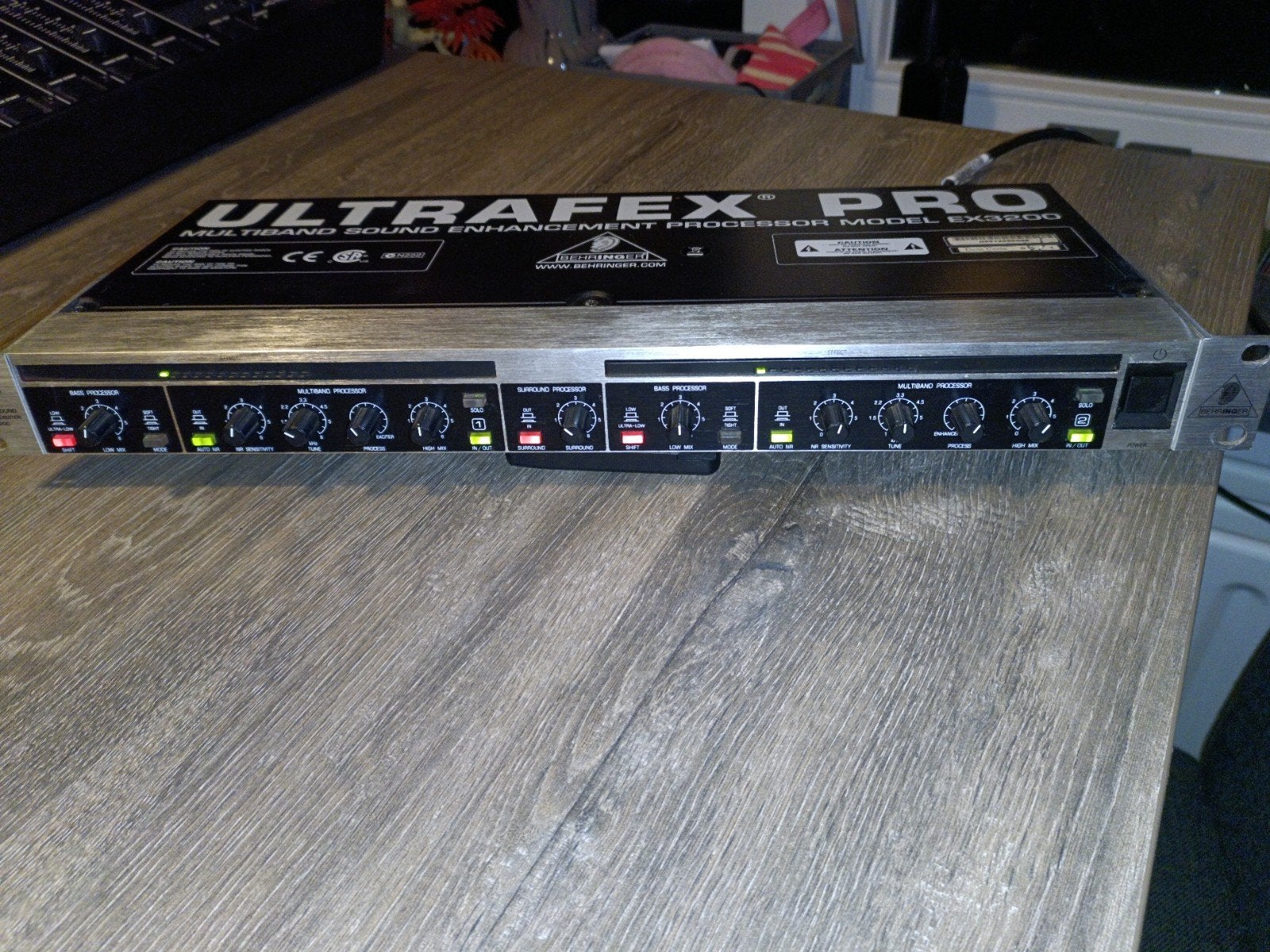 Behringer ULTRAFEX PRO EX3200 Multiband Sound Enhancer, Ophalen of Verzenden, Gebruikt, Overige typen