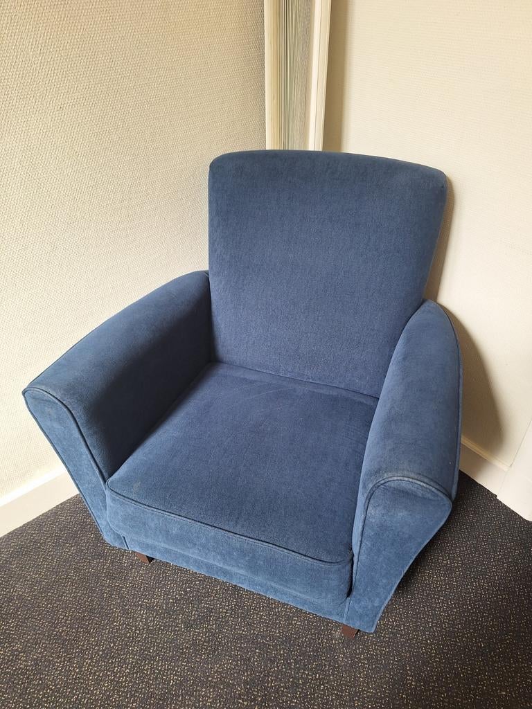 Feuteil blauw, Ophalen of Verzenden, 75 tot 100 cm, 50 tot 75 cm