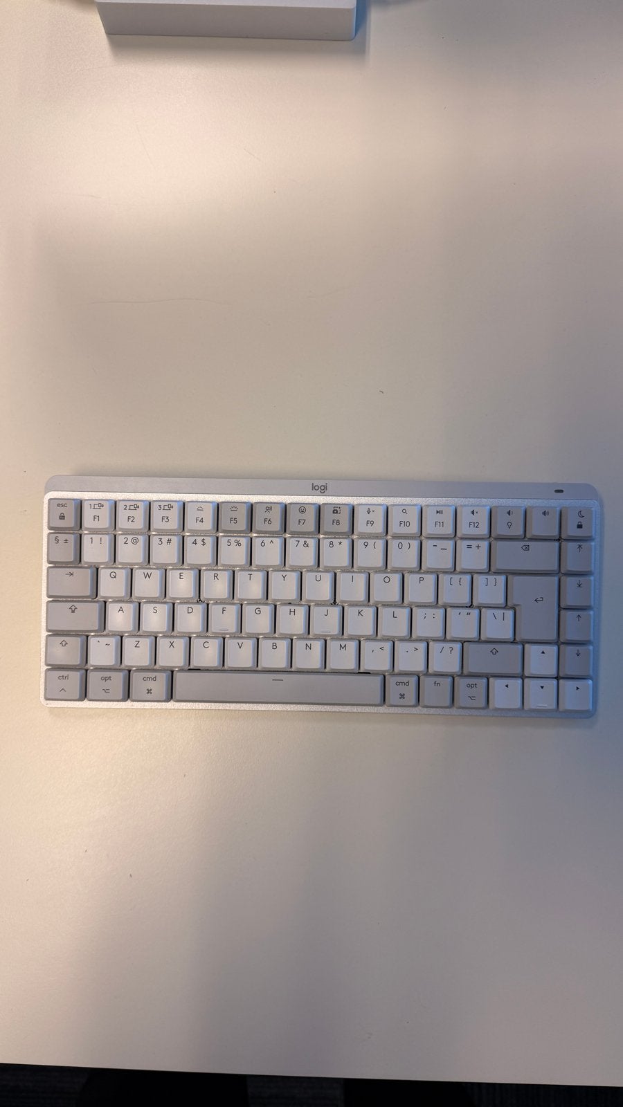 Logitech MX Mechanical Mini voor Mac - QWERTY, Computers en Software, Toetsenborden, Ophalen of Verzenden, Qwerty, Zo goed als nieuw