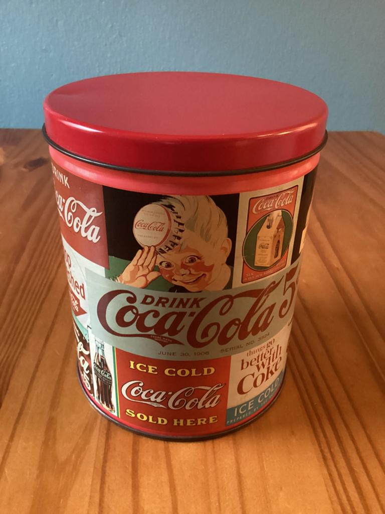 Coca Cola Blik Jaar 199/Grote 13x17cm…Zie Foto’s((Ophalen)), Verzamelen, Ophalen, Zo goed als nieuw, Overige