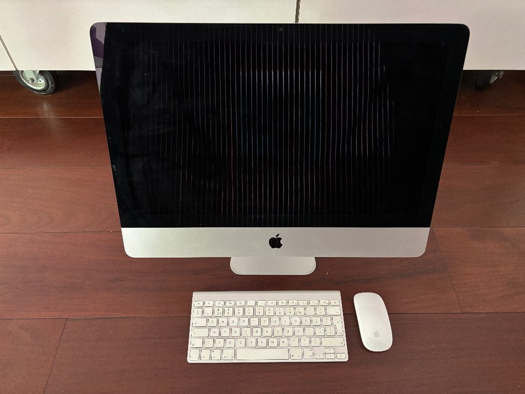 Apple iMac 21,5 inch Mid 2010  + origineel toetsenbord, Computers en Software, Apple Desktops, Ophalen, Gebruikt, IMac, 4 GB