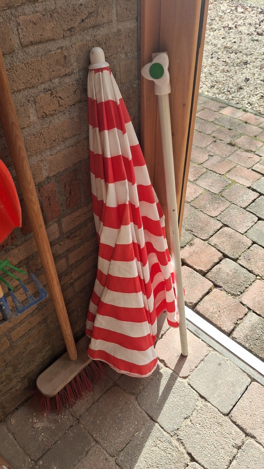 paraso, strand, Ophalen, Zo goed als nieuw, 1 tot 2 meter, Strandparasol
