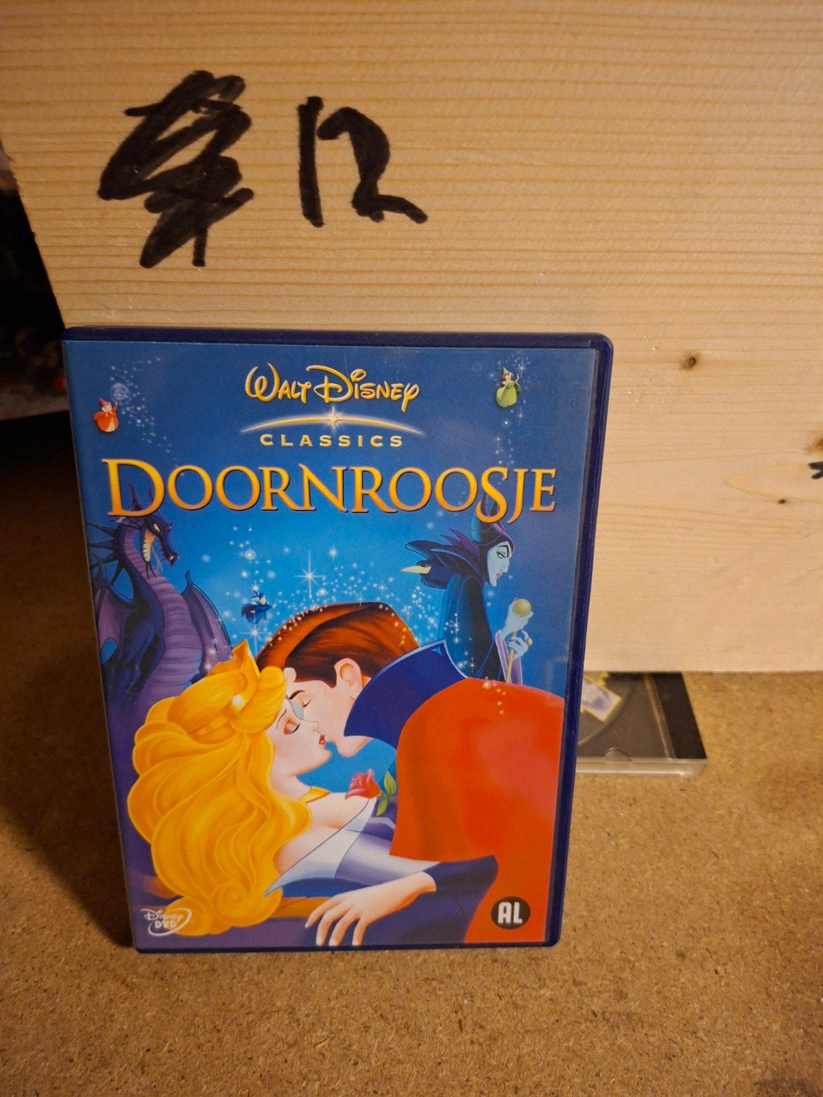 Walt Disney Classics: Doornroosje DVD, Gebruikt, Animatie, Alle leeftijden, Film