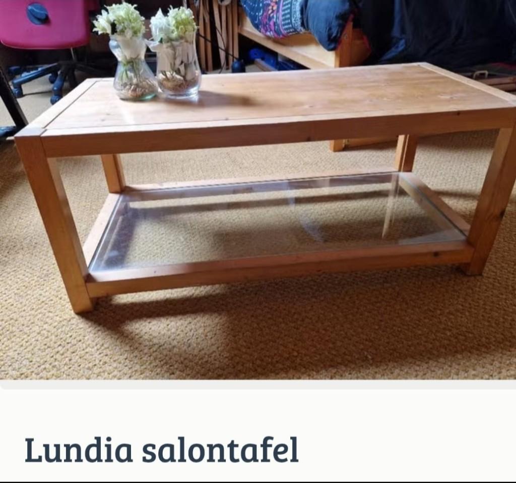Salontafel, Ophalen, Gebruikt, 50 tot 100 cm, Lundia