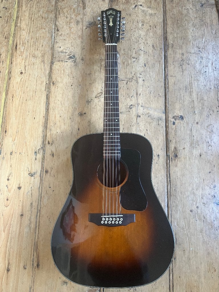 ***1981 *** Guild D212 - SB 12 string guitar  ***1981***USA, Ophalen of Verzenden, Gebruikt, Western- of Steelstringgitaar, 12-snarig