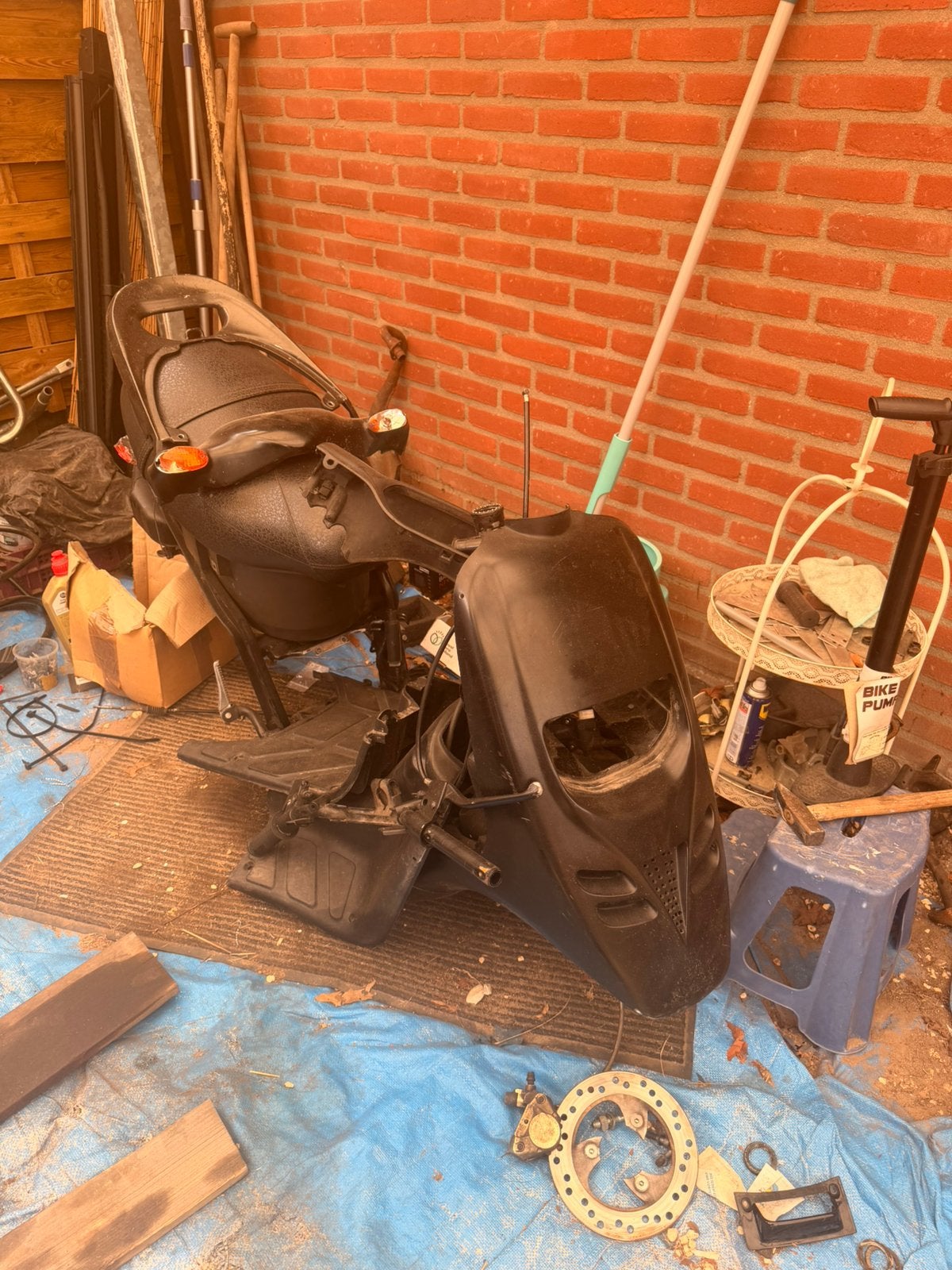 Typhoon frame zonder 123, Ophalen of Verzenden, Zo goed als nieuw, Frame, Piaggio