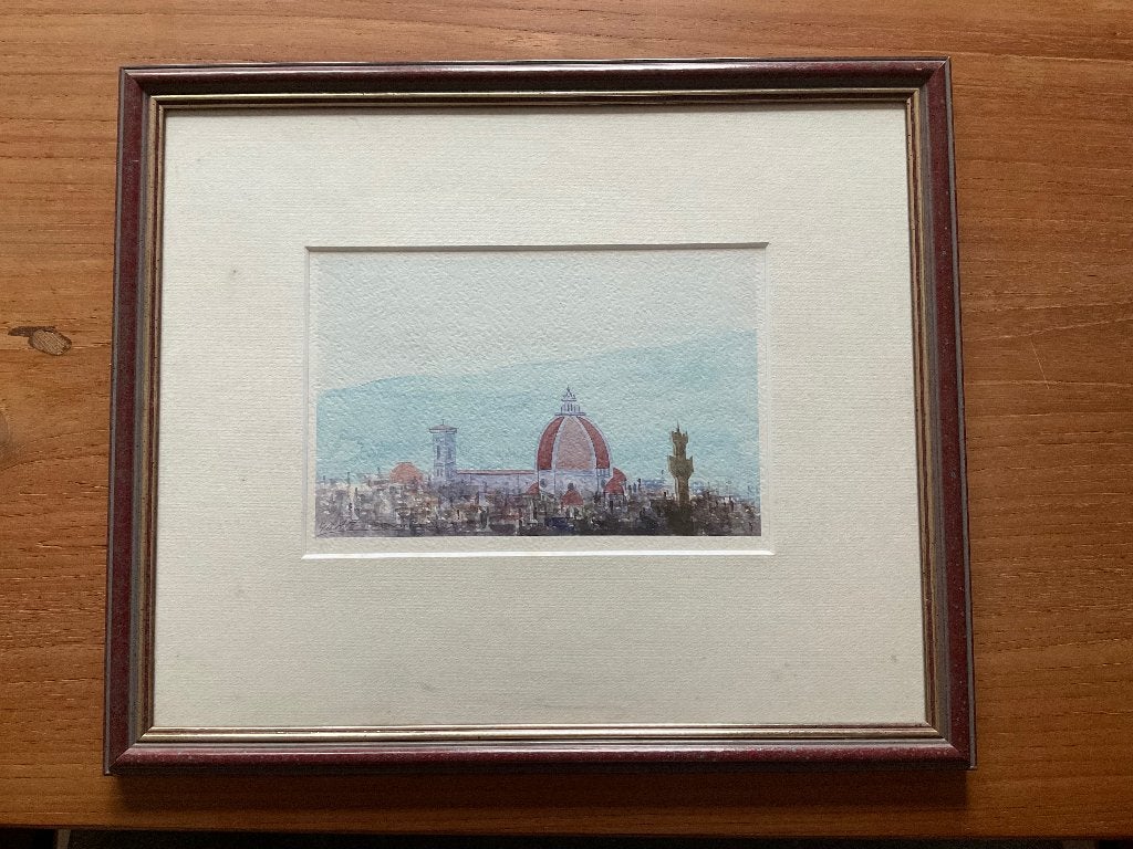 Schilderij Duomo Florence, Ophalen