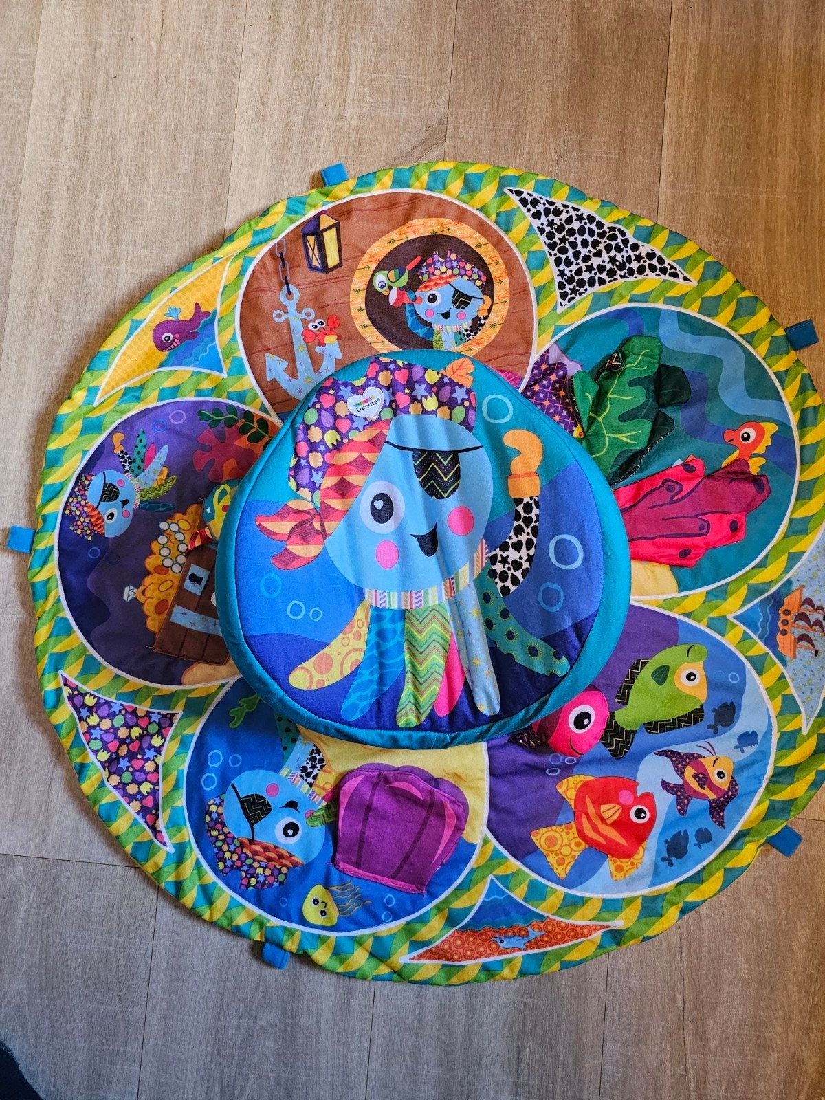Lamaze Speelkleed met Draaiplateau en Speeltjes, Ophalen of Verzenden