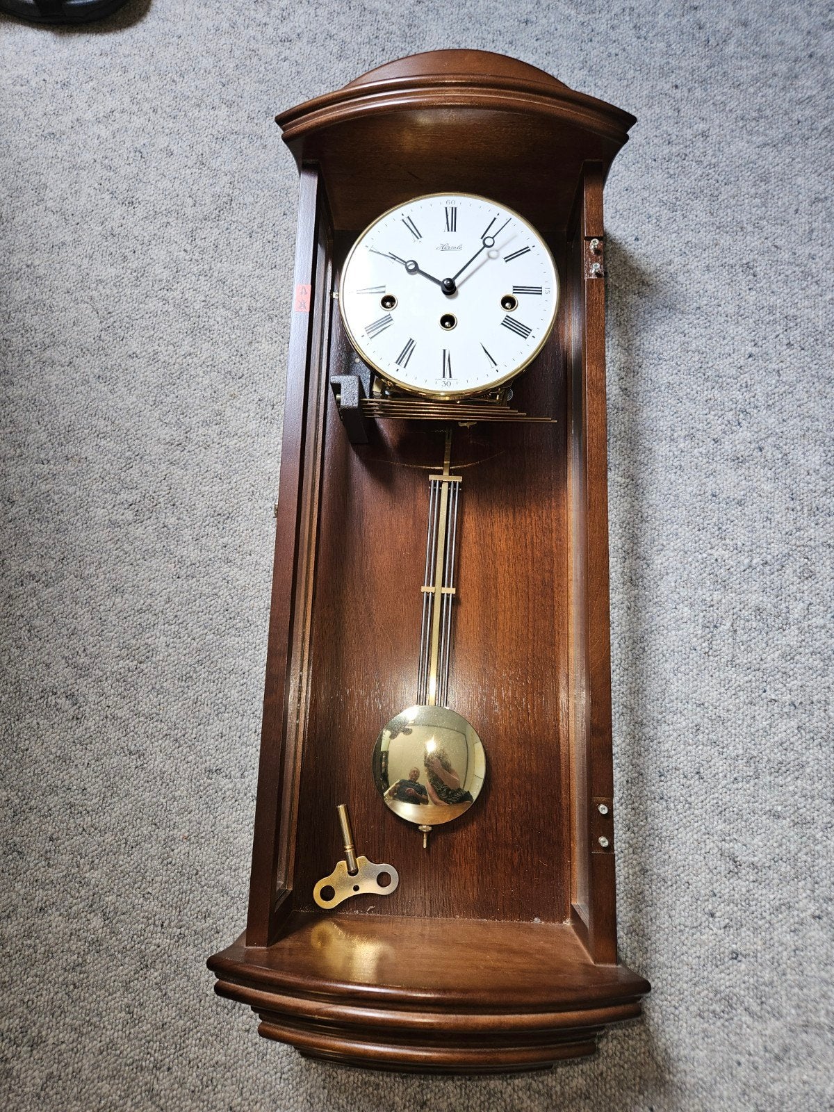 Hermle wandklok, Antiek en Kunst, Ophalen