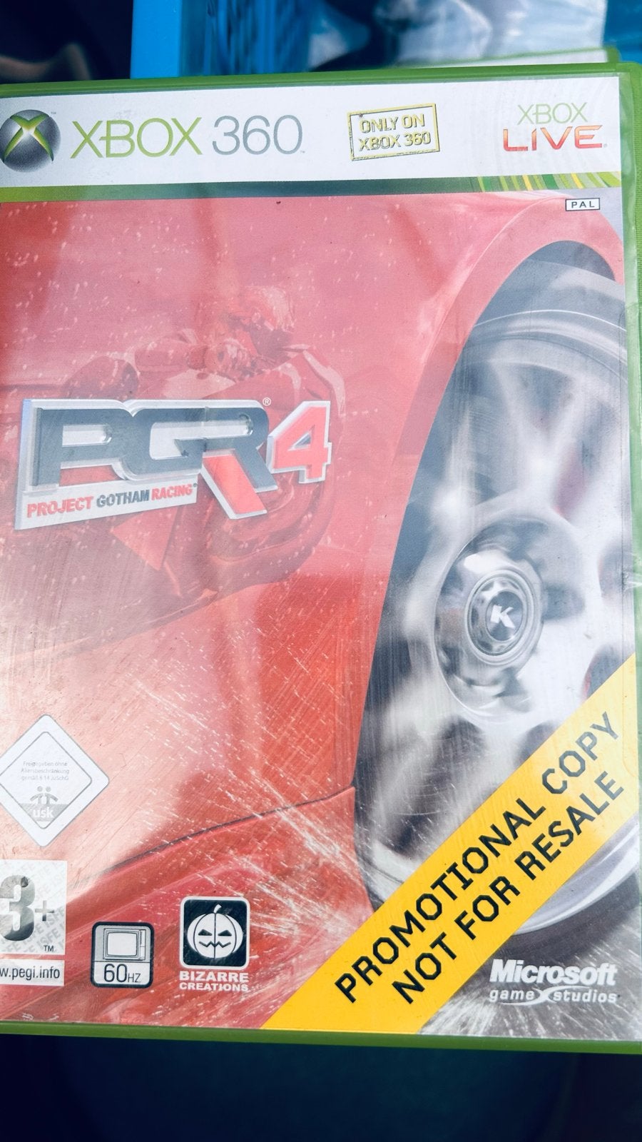 Project Gotham Racing 4 (PGR4) Xbox 360 - Promotie-exemplaar, Online, Racen en Vliegen, Ophalen of Verzenden, Zo goed als nieuw