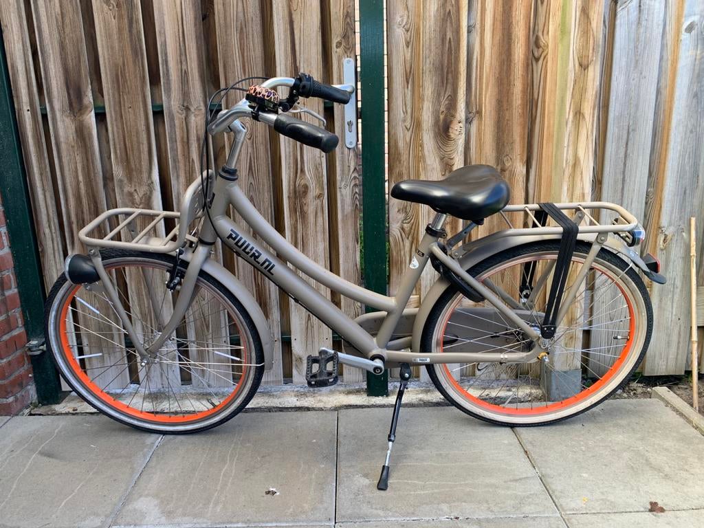 Gazelle Puur Nl 24 inch, 3v, Ophalen, Zo goed als nieuw, 24 inch, Handrem