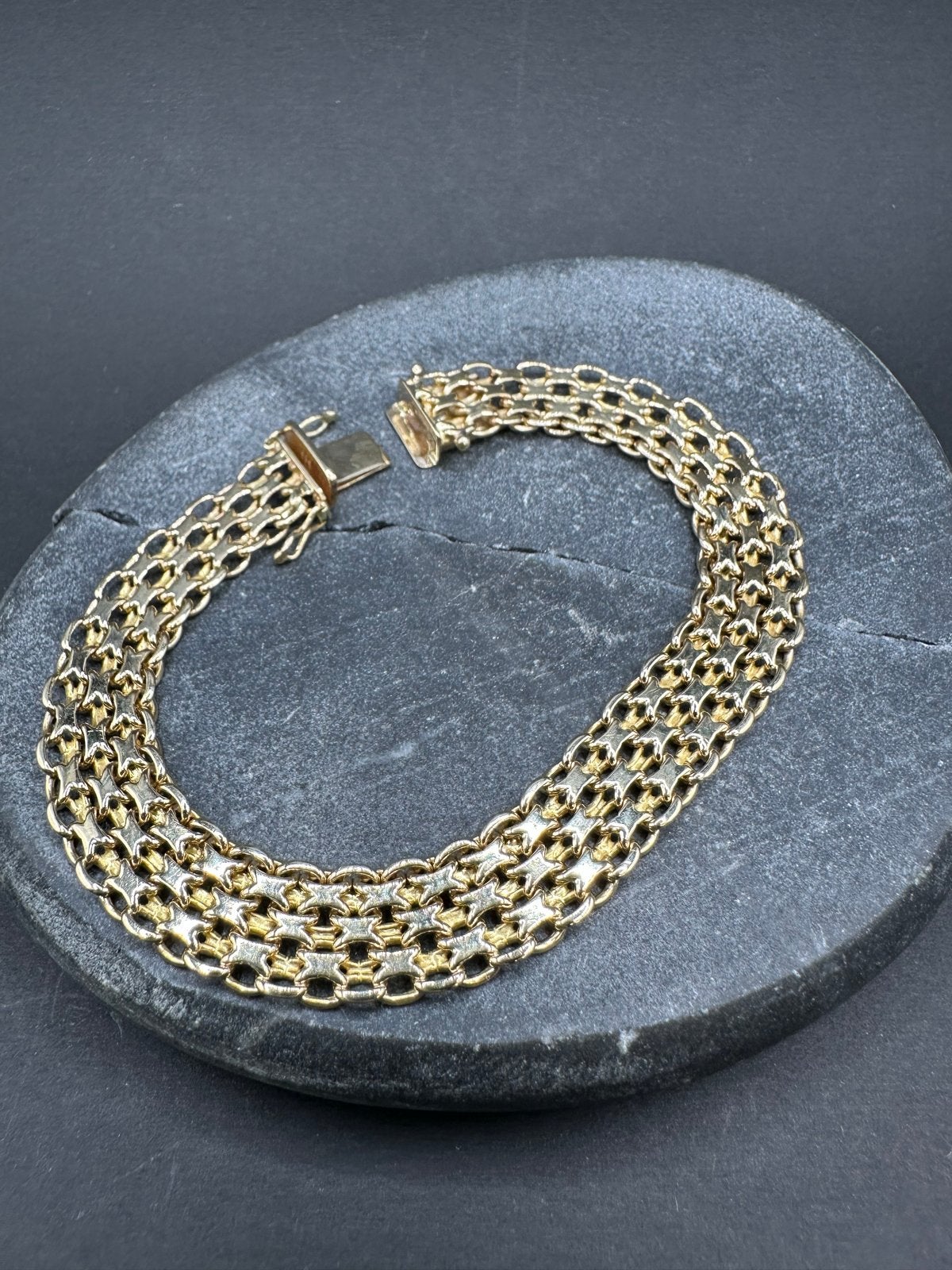 14k Gouden Bismarck Armband - Nieuw -20,30 g, Ophalen of Verzenden, Nieuw, Goud