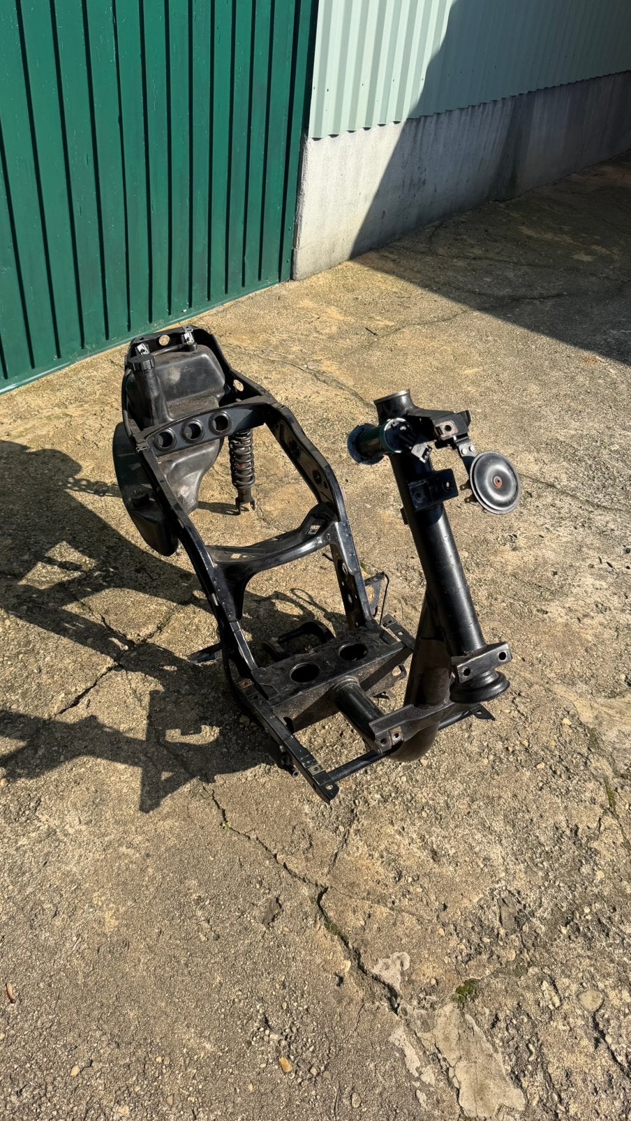 Piaggio Zip 125cc 2t A1 frame, Fietsen en Brommers, Ophalen, Zo goed als nieuw, Frame, Piaggio
