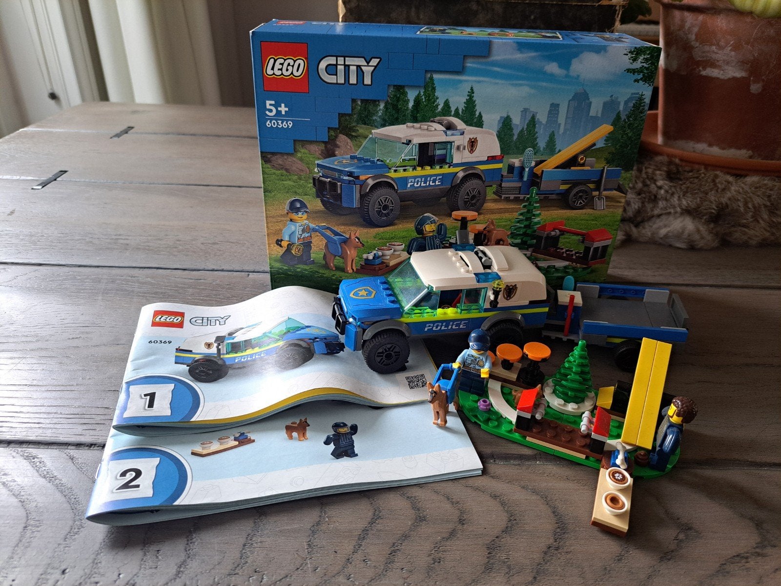 LEGO City 60369, mobiele training voor politiehonden, City, Lego, Ophalen of Verzenden, Zo goed als nieuw